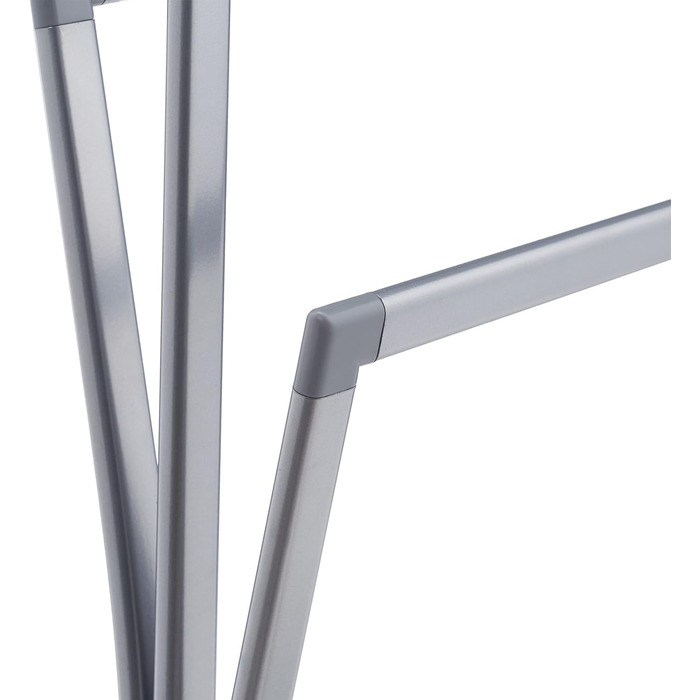 Вешалка для полотенец с 3 перекладинами 86,5 x 50 x 20 см Silver Relaxdays