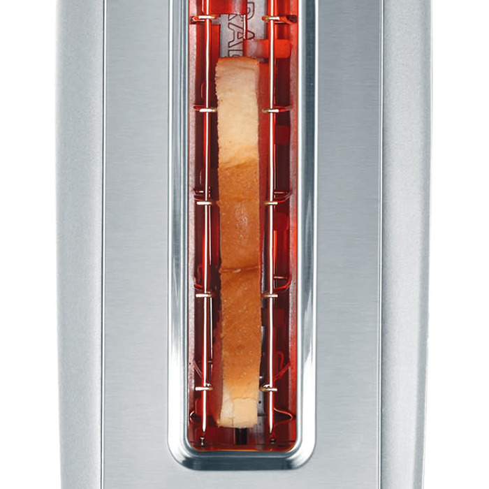 Тостер Graef TO 90 / 880 Вт / на 2 ломтика / с насадкой для булочек