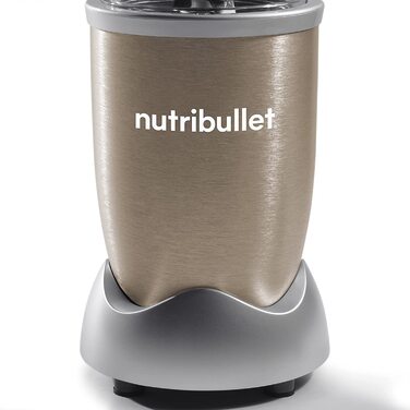 Компактный блендер NutriBullet Pro / 900 Вт / стакан 700 мл / нержавеющая сталь