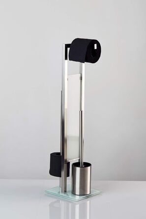 Держатель туалетной бумаги с ёршиком 70 x 23 x 18 см Rivalta WENKO