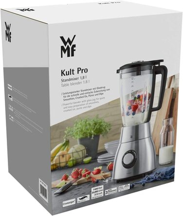 Настольный миксер WMF Kult Pro / 1400 Вт / 1,8 л /  25 000 об/мин
