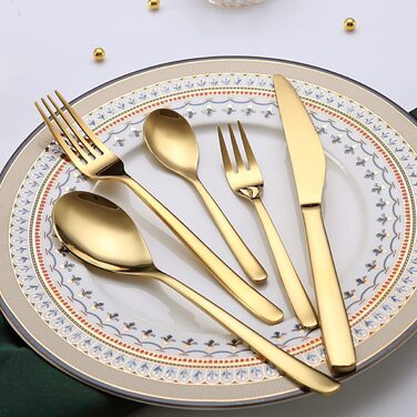 Набор столовых приборов 30 предметов Gold Berglander