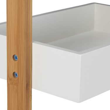 Полка для ванной комнаты с 3 корзинами 76 x 30 x 18,5 см Relaxdays