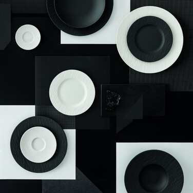 Тарелка для пасты 29 см blanc Rock Manufacture Villeroy & Boch