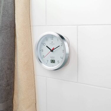 Часы для ванной 17 см Silver St. Leonhard