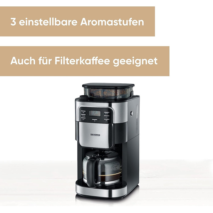 Кофеварка 1000 Вт, 220 В SEVERIN